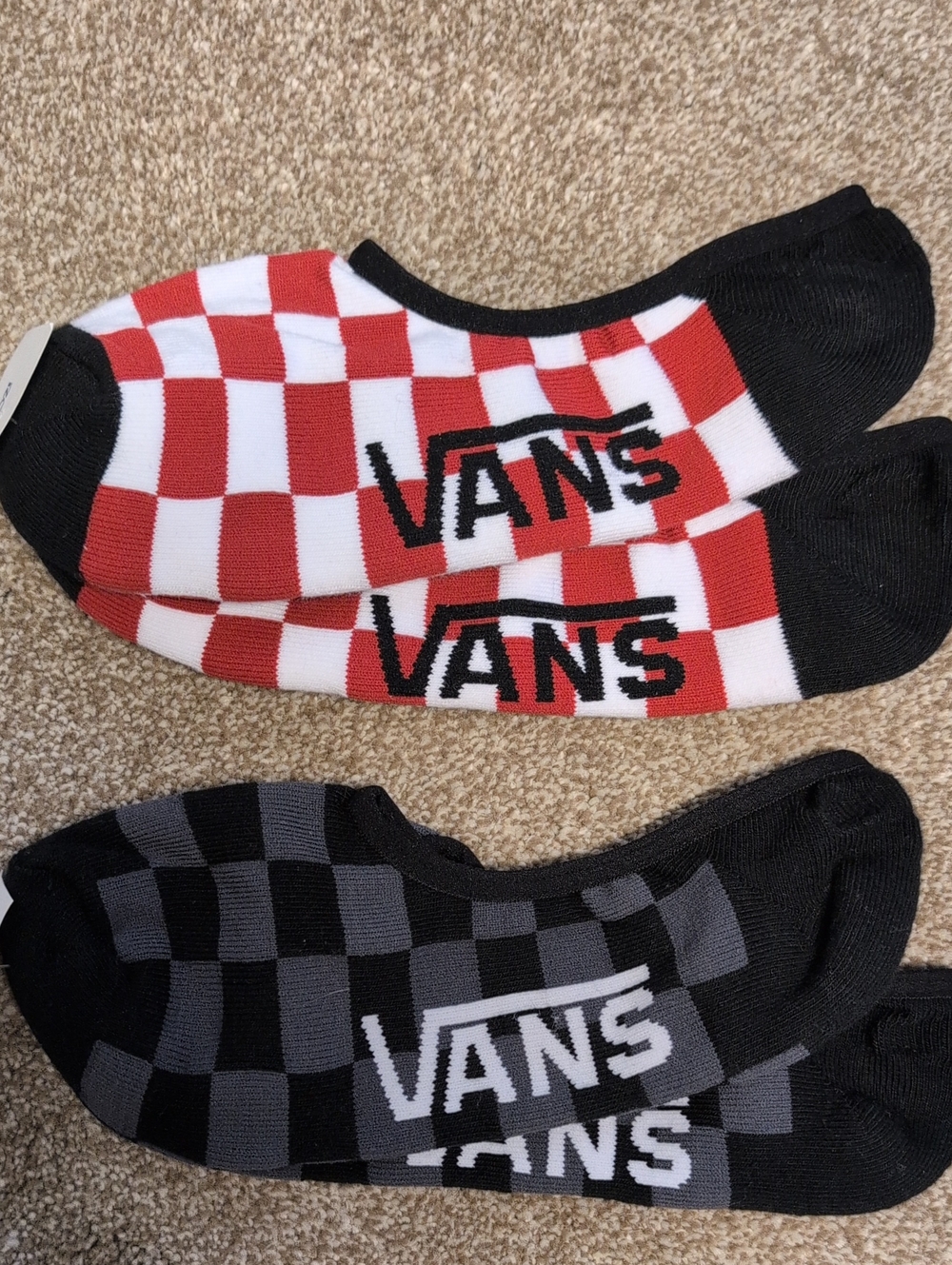 NWT Vans Black No-Show Socks